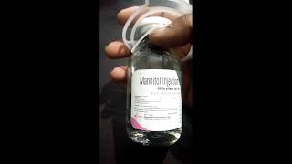 mannitol injection  mannitol injection uses in hindi [upl. by Gilcrest109]