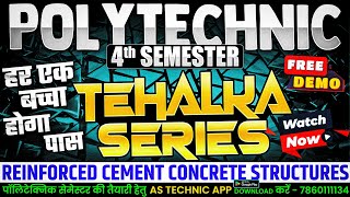 RCC Polytechnic civil engineering 4th semester  Reinforcement Cement Concrete by astechnic [upl. by Odnomor]