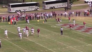 HampdenSydney Football Highlights vs Shenandoah University  October 24 2015 [upl. by Katie767]