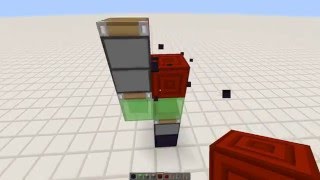 Minecraft  Super Compact Vertical Flying Machines Tutorial [upl. by Alrep]