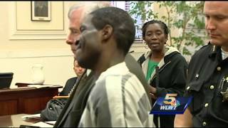 Convicted killer laughs as victims sister addresses court at sentencing [upl. by Qulllon]