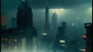 Replicants Dream  Blade Runner inspired soundscape ambiance [upl. by Guadalupe]