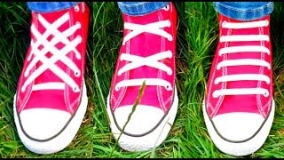 TOP 3 Ways To Lace Shoes  Video Tutorial of 3 Best Shoe Lacing Kinds [upl. by Burtie]