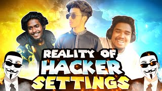 Reality of HACKER SETTINGS 💔  SHAYEK 300K স্পেশাল সেটিংস 😱🔥 [upl. by Ybrek673]