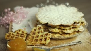 Waffeln ohne Ei Milch oder Butter  Grundrezept  Snack und Fingerfood vegan [upl. by Sheridan385]