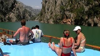 Türkei  Side  Manavgat Wasserfälle  Bootsfahrt auf dem Stausee  Türkische Riviera [upl. by Kort]