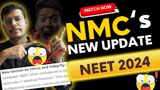 NEET 2024 Important CHANGES AND UPDATES  Latest NTA Notification  Fact Check  Dr Anand Mani [upl. by Ennavoj]