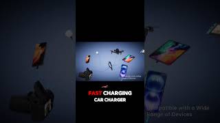 GUSGU 100W Retractable Car Charger  4in1 HighSpeed Charging Solution [upl. by Haneen]