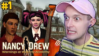 Nancy Drew Warnings at Waverly Academy Walkthrough part 5 [upl. by Odlawso103]