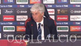 CONFERENZA STAMPA GASPERINI POST GENOAATALANTA [upl. by Anawad]