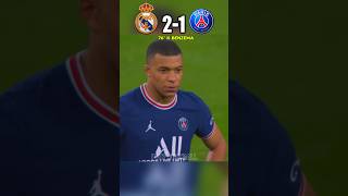 Real Madrid 🇪🇸 VS PSG 🇫🇷 UCL 2022 Mbappe Offside Benzema Aura [upl. by Kevan561]