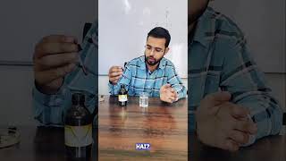 Iodine Solution Mixed Water chemistryexperiment viral science [upl. by Leela]