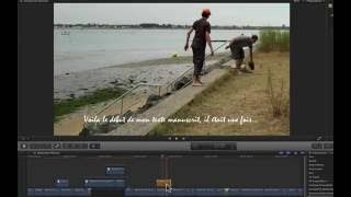 Ecriture manuscrite créer un modèle FCPX dans Motion [upl. by Livi]