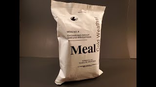 2024 US Meal Cold Weather Chicken amp Biscuit Dumplings MCW Review Ration Taste Testing Arctic MRE [upl. by Rabiah]