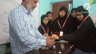 Conductivity of Water Experiment  Hydrolysis Experiment  Electrolysis  Practical Class of Std8 [upl. by Marmawke]