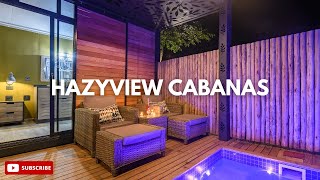 Rustic luxury at Hazyview Cabanas Mpumalanga [upl. by Attayek]