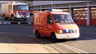 HLF 2016 amp Kleineinsatzfahrzeug  KEF der Berufsfeuerwehr Worms [upl. by Lokkin]