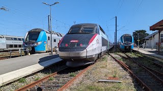 TGV inOui Atlantique ParisMontparnasse  Le Croisic via Nantes [upl. by Farland]