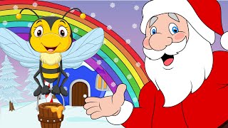 Jingle Bells  Honey Bees  Nursery Rhymes amp Kids Songs  Baby Songs [upl. by Noit17]