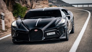 Driving the 17M Bugatti La Voiture Noire [upl. by Ettenaej]