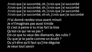 PAROLES Maître Gims Mon Coeur Meurtri Official Lyrics [upl. by Landing48]