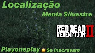 Localização Menta Silvestre  Red Dead Redemption 2  Desafio Diário  XboxOne Ps4 e Pc [upl. by Hannaoj]