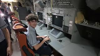 RAAF P3B Orion  Yr9 STEM visit to Queensland Air Museum [upl. by Scever]