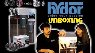 Hydor Professional 600 Canister Filter amp Koralia 1350 Mega Build Unboxing [upl. by Fabozzi]