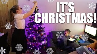 Christmas Decorations amp Advent Calendars  Vlogmas 2017 Day 1 [upl. by Gniw]