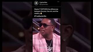 Master P EXPOSES The Differences Between The Poor The Rich And The Wealthy shorts [upl. by Naujad]