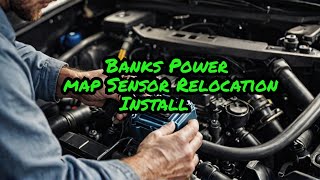 BANKS Power MAP Sensor Relocation 67 Powerstroke INSTALL How To [upl. by Avilys821]