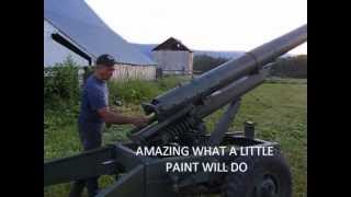 TO BUILD A BOWLING BALL CANNON HOWITZER [upl. by Kerstin]