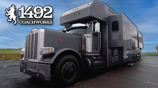 12 MIL Super C RV on a Peterbilt 389 [upl. by Nnaesor600]