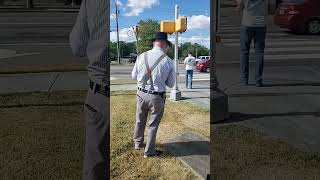 Preaching at the ETSU vs ND St Football Game [upl. by Esinyl]