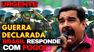 Guerra Pode Estourar Brasil Convoca Tropas Para Enfrentar Maduro [upl. by Farwell]