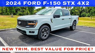 2024 Ford F150 STX 4x2 27L V6  POV Review and Test Drive  New Trim Best Bang For The Price [upl. by Eelrebmik]