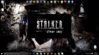 Como Baixar e Instalar STALKER Clear Sky  Tradução BR [upl. by Ethbinium]