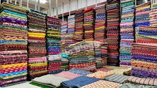 सब कुछ हुवा सस्ता  COTTON FABRIC WHOLESALE MARKET  COTTON  WHOLESALE MARKET [upl. by Adnirak325]