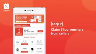 Shopee Stackable Vouchers Step by Step Guide [upl. by Ryann]