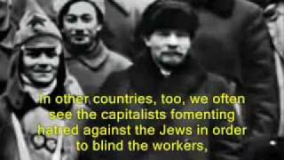 Lenin speaks against AntiJewish Pogroms О погромной травле евреев [upl. by Palecek605]