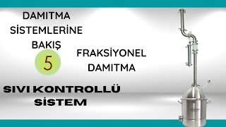 DAMITMA SİSTEMLERİNE BAKIŞ  5  SIVI KONTROLLÜ SİSTEM    FRAKSİYONEL DAMITMA [upl. by Gosney]