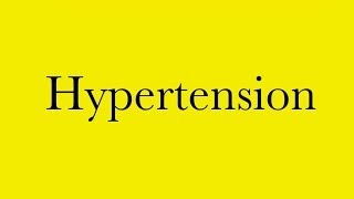 Pathology Hypertension [upl. by Karp735]