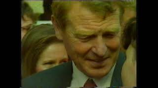 1992 BBC News General Election Build Up with Moira Stewart amp James Sopal plus politicians of the day [upl. by Atiugal]