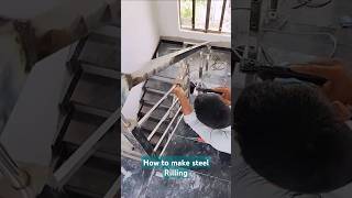 Ikram steel corporation how to make steel Rilling weldingsteel railing designsteel railing designs [upl. by Julianna7]