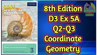 Q2Q3  Ex5A  D38th edition  Coordinate geometry  In Urdu Hindi [upl. by Eimilb286]