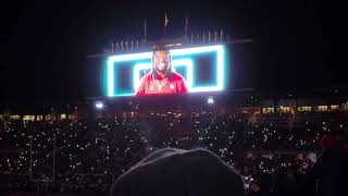 Oklahoma Sooners football take the field Bedlam Theres only one Oklahoma 111922 [upl. by Idleman314]