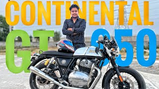 RE CONTINENTAL GT 650 2024 OWNERSHIP REVIEW 🔥💰  WORTH HAI  RAVI DHIMAN [upl. by Enomal]