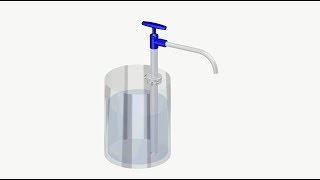 PP barrel pump drum pump – discharge tube [upl. by Adnwahsat]