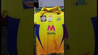 Unboxing CSK Jersey a Dhoni Fan [upl. by Hittel]