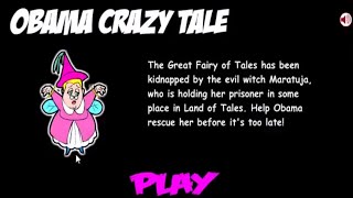 Obama Crazy Tale  InkaGames  Walkthrough [upl. by Eleinad]